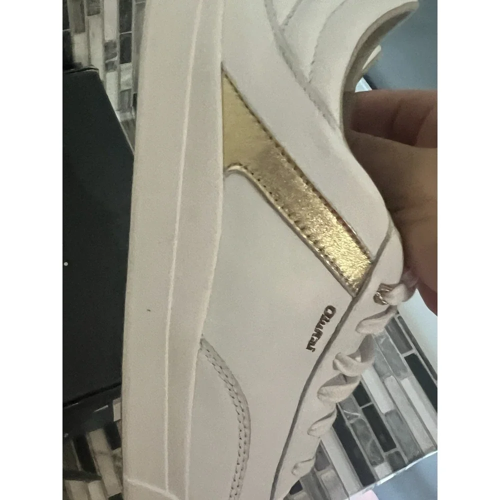 Olukai Haupu women's‎ Sneaker Boot White Gold Size 11